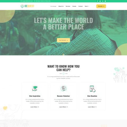 ThemeForest BEQUEST