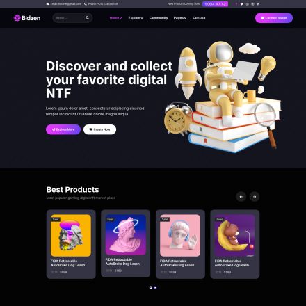 ThemeForest Bidzen