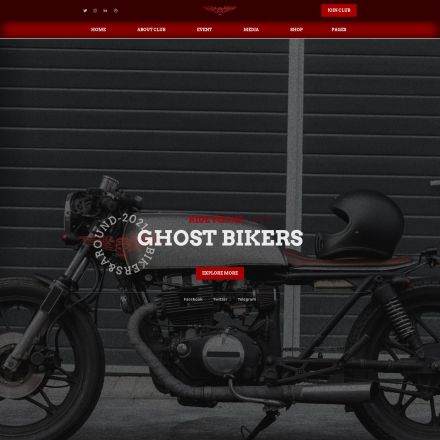 ThemeForest Bikers & Around