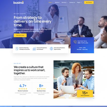 ThemeForest Busima