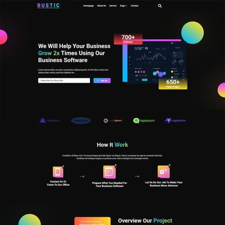 ThemeForest Bustic