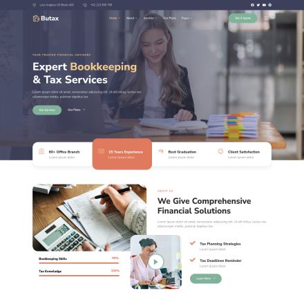 ThemeForest Butax