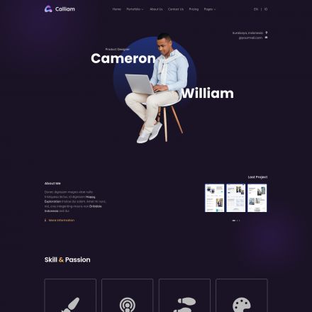 ThemeForest Calliam