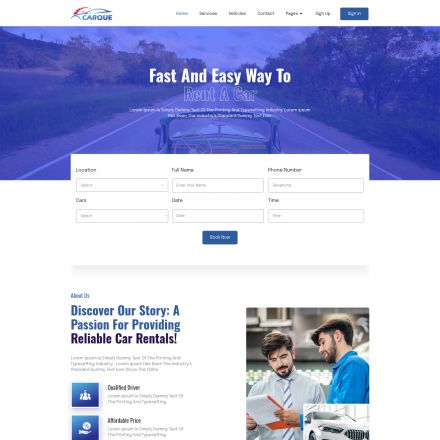ThemeForest CarQue