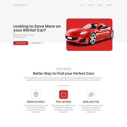 ThemeForest Carrentx