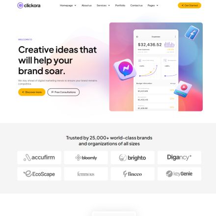 ThemeForest Clickora