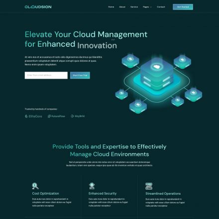 ThemeForest Cloudsion