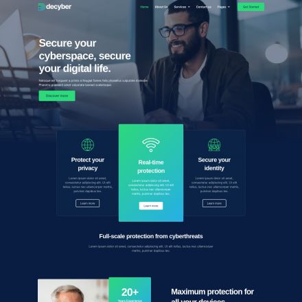 ThemeForest Decyber