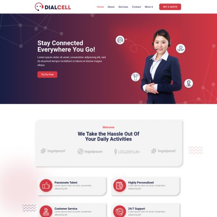 ThemeForest DialCell