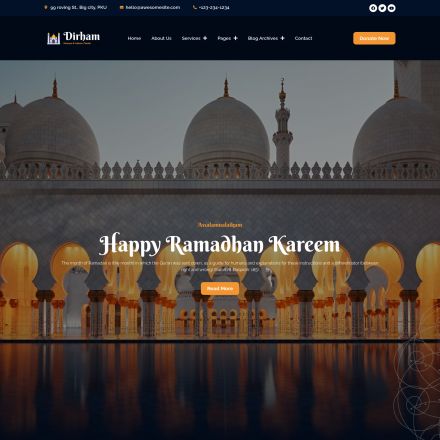 ThemeForest Dirham