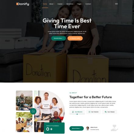 ThemeForest Donify