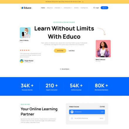 ThemeForest Educo