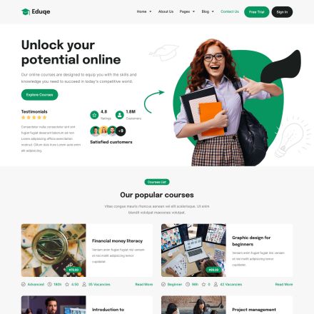 ThemeForest Eduqe