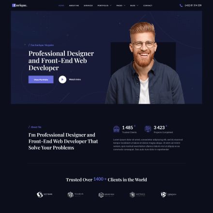 ThemeForest Enrique