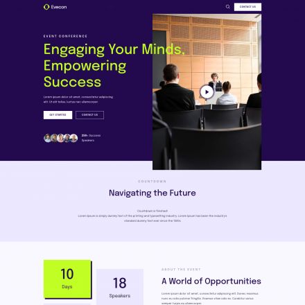 ThemeForest Evecon