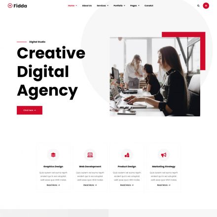 ThemeForest Fidda