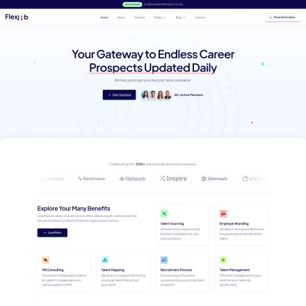 ThemeForest Flexjob