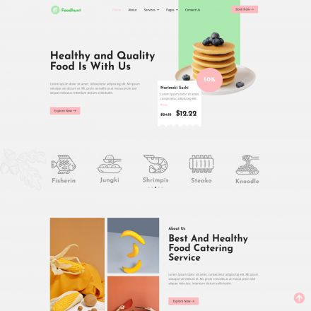 ThemeForest Foodhunt