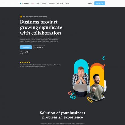 ThemeForest Framarket