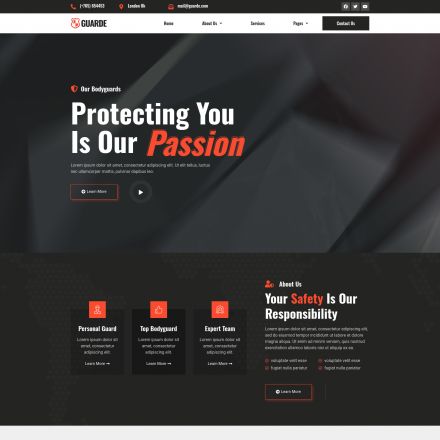 ThemeForest Guarde