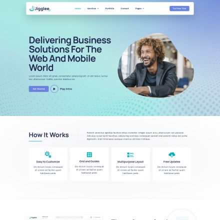 ThemeForest Jigglee