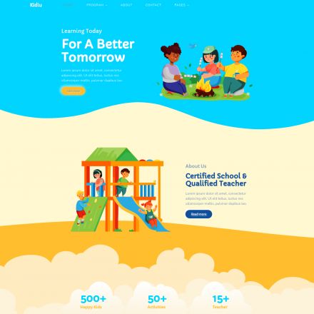 ThemeForest Kidiu Kindergarten