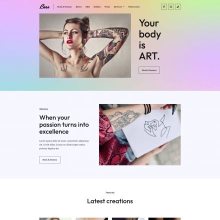 ThemeForest Lass