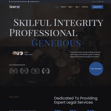 ThemeForest Lawrist