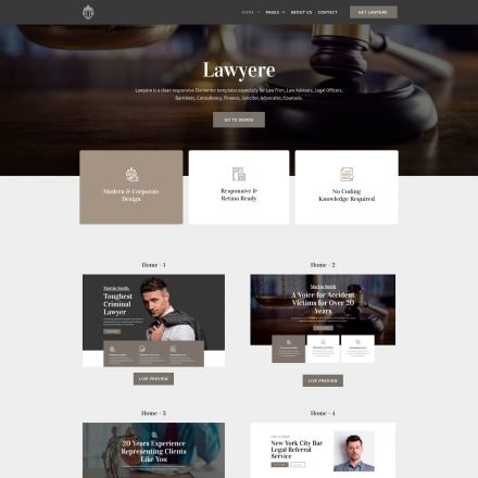 ThemeForest Lawyere