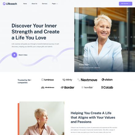 ThemeForest Lifkoach