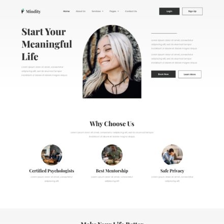 ThemeForest Mindity