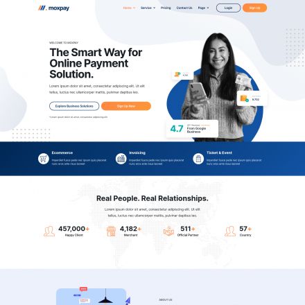 ThemeForest Moxpay