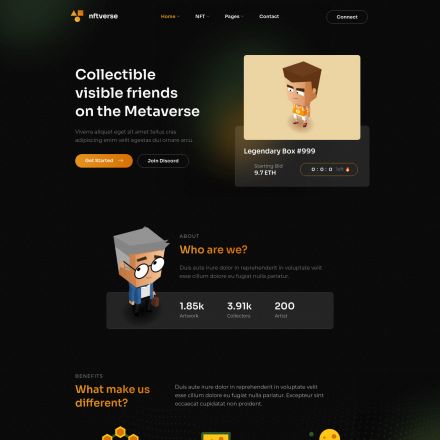 ThemeForest NFTverse