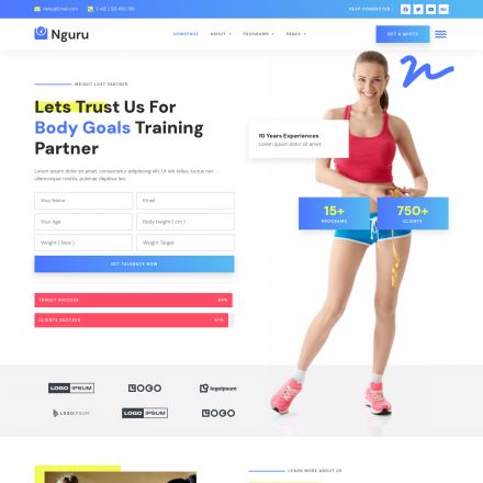 ThemeForest Nguru