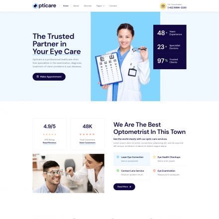 ThemeForest Opticare