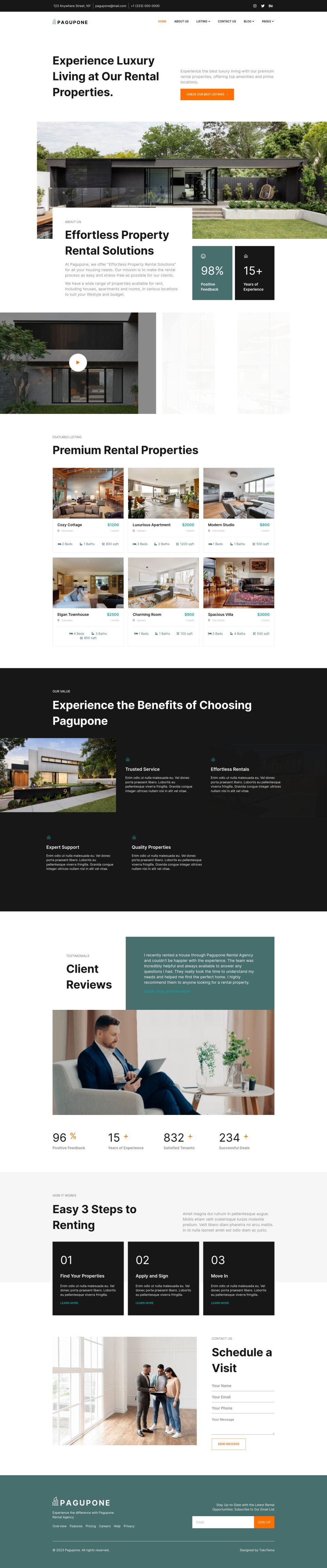 WordPress template ThemeForest Pagupone