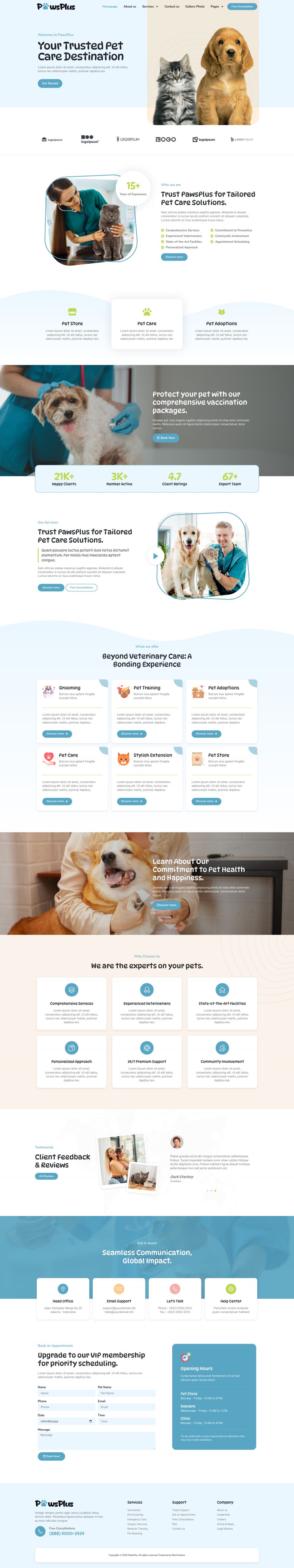 WordPress template ThemeForest PawsPlus