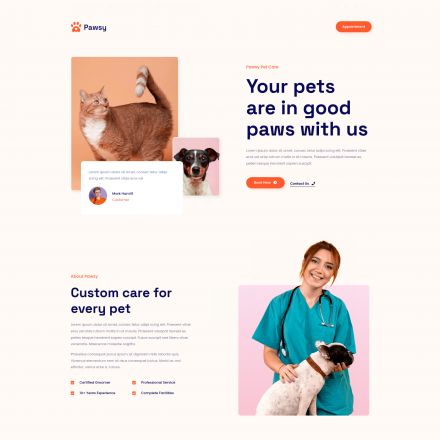 ThemeForest Pawsy