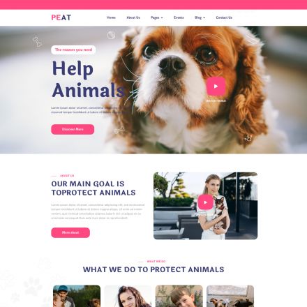 ThemeForest Peat