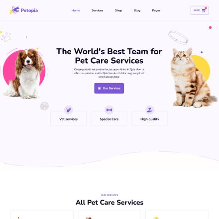 ThemeForest Petopia