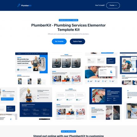 ThemeForest PlumberKit