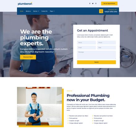 ThemeForest Plumberon