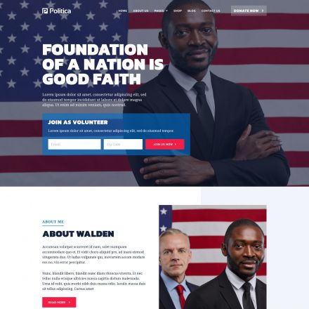 ThemeForest Politica