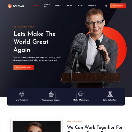 ThemeForest Politian