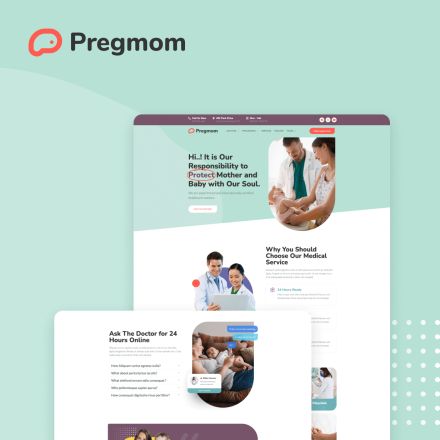 ThemeForest Pregmom