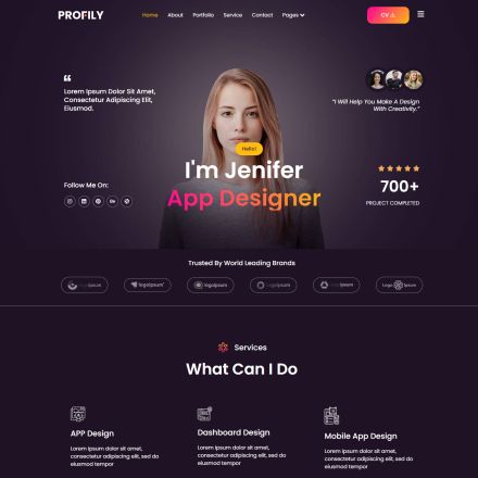 ThemeForest Profily