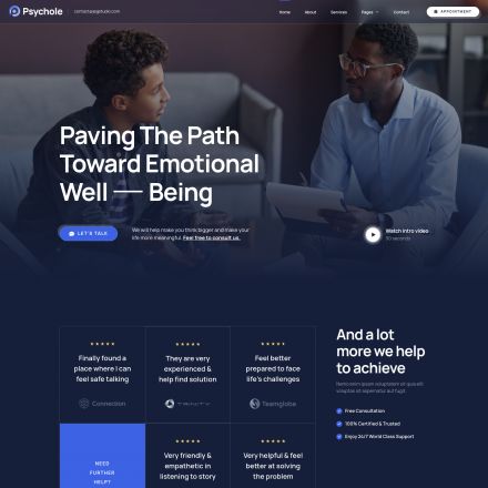 ThemeForest Psychole