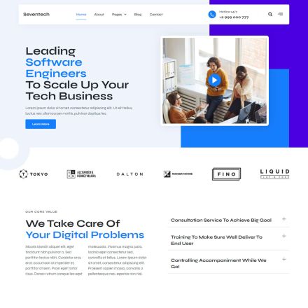 ThemeForest Seventech