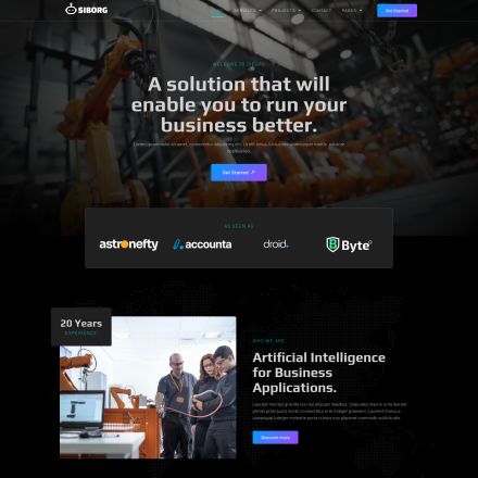 ThemeForest Siborg