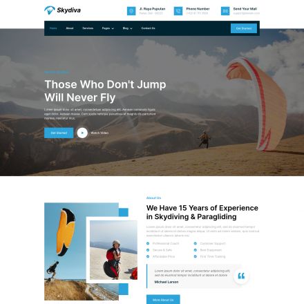 ThemeForest Skydiva